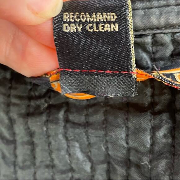 Vintage 90’s Sam Hilu Quilted Reversible Floral Block Print Jacket Size XL - Picture 6 of 8